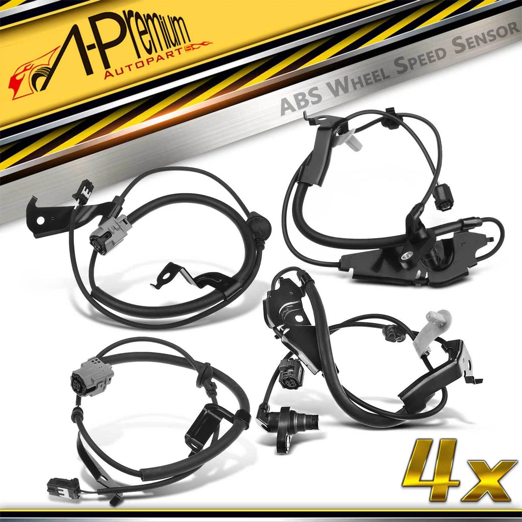 4x Front & Rear ABS Wheel Speed Sensor for Toyota Camry (2012-2017)