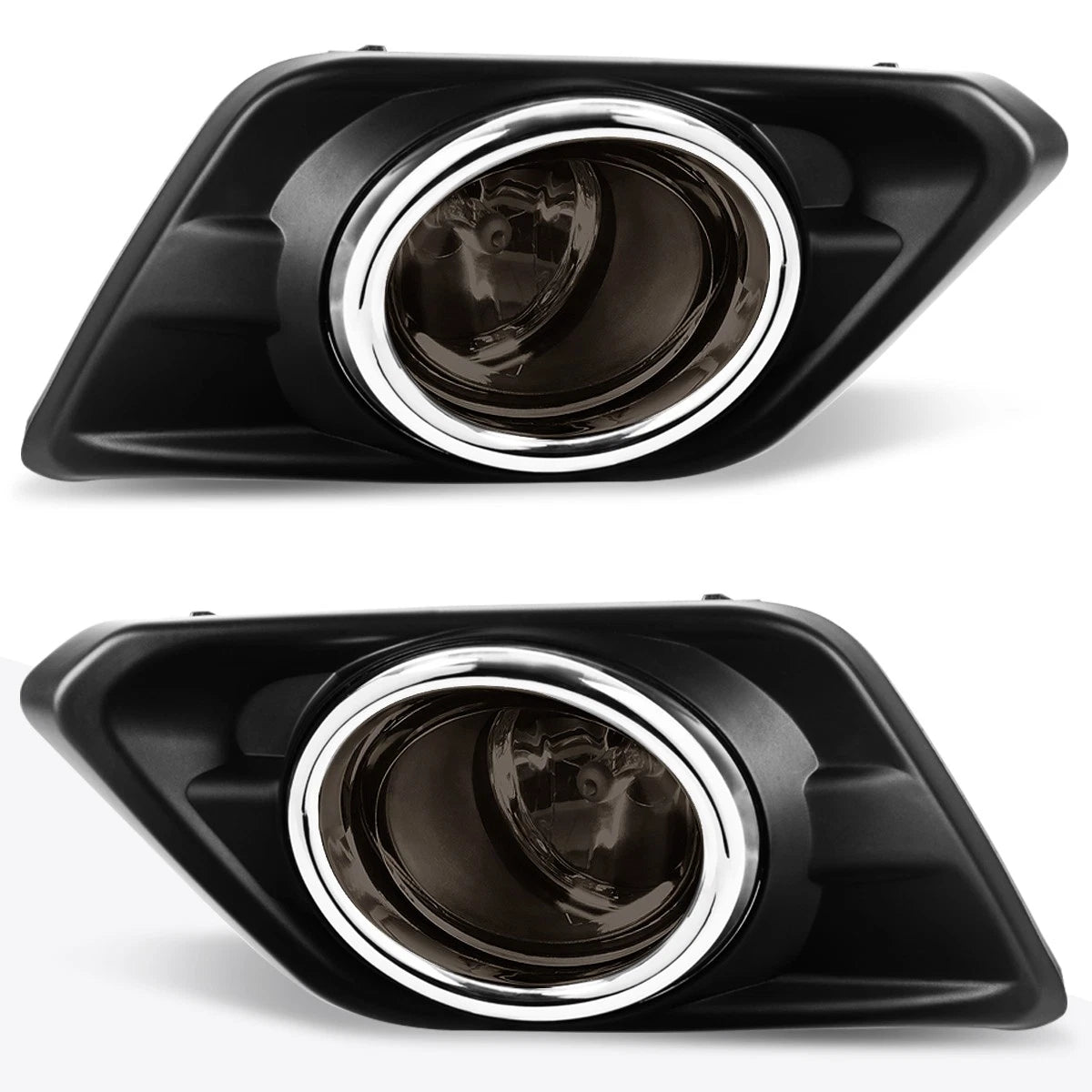Fog Lights for Nissan Rogue (2014–2016) - Smoked Lens, Switch & Bezel