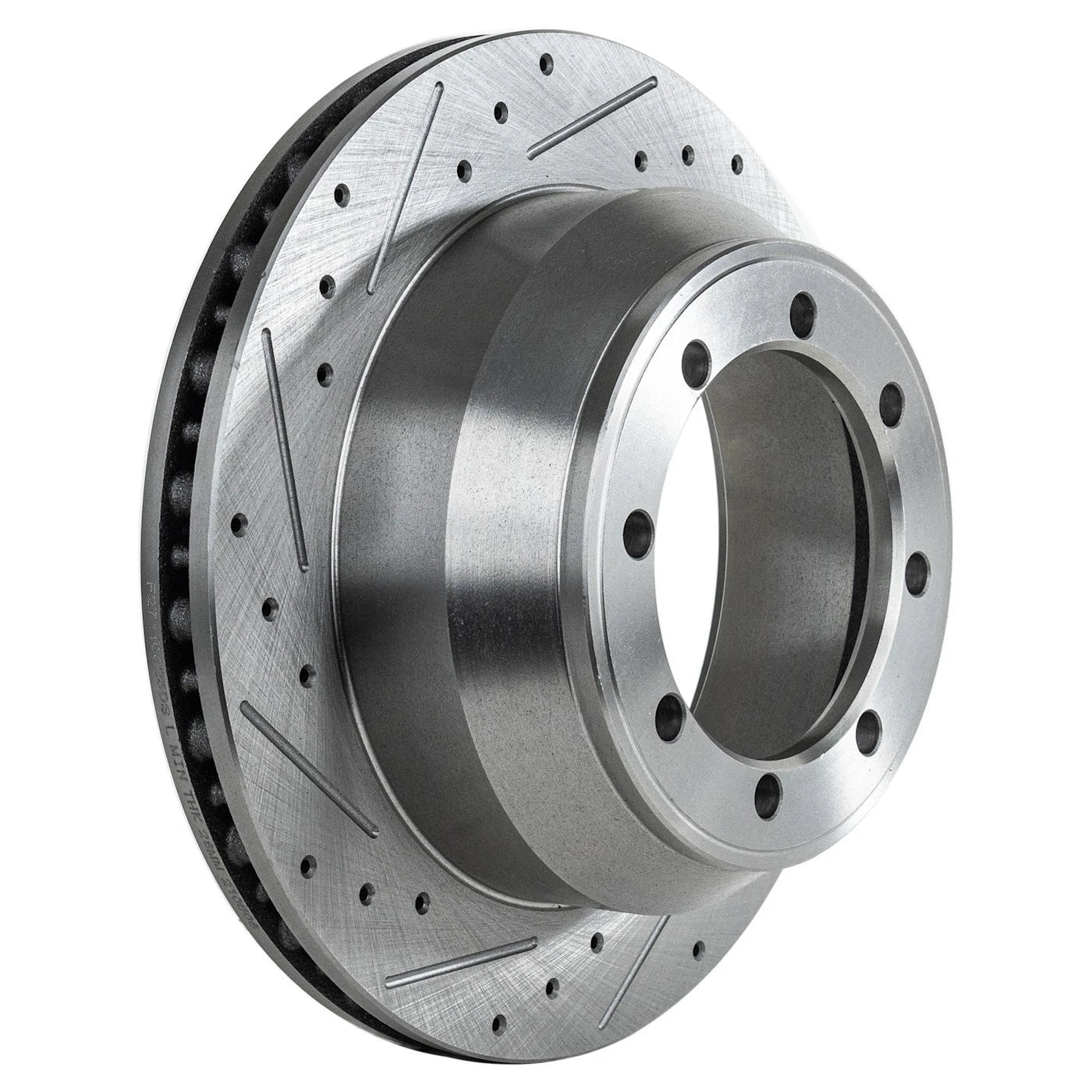 Set of 2 Drilled Slotted Disc Brakes for Ford E350 Econoline Wagon