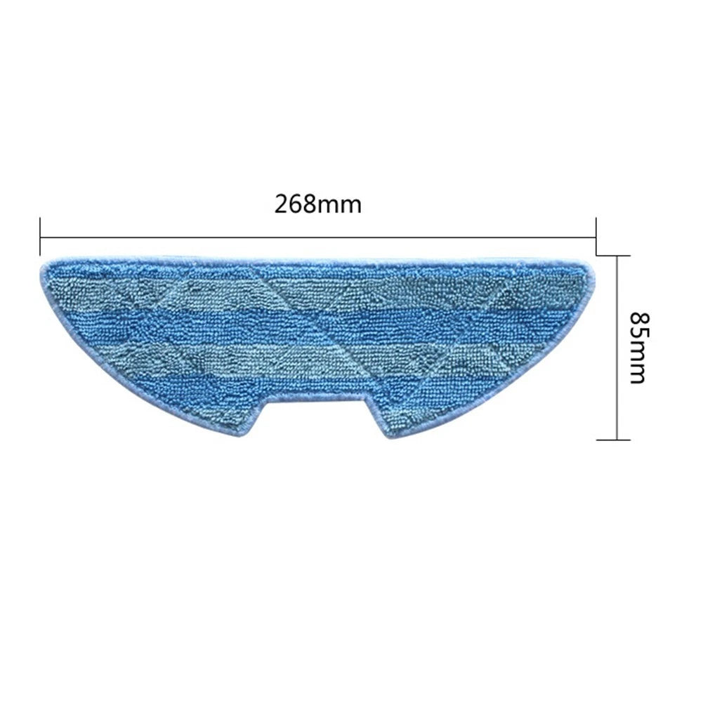 Set of 4 Microfiber Mop Pads for iCLEBO Robot Vacuum Cleaner