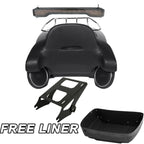 Trunk Pad Rack Light Speakers Mount for Harley Touring (2014–2025)