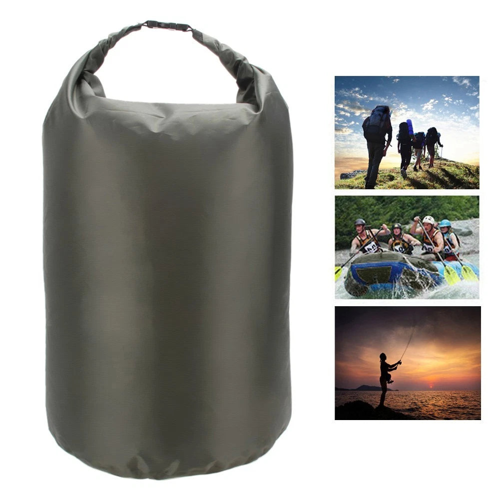 Water Resistant Dry Bag for Canoe Kayaking Camping (8L, 40L, 70L)