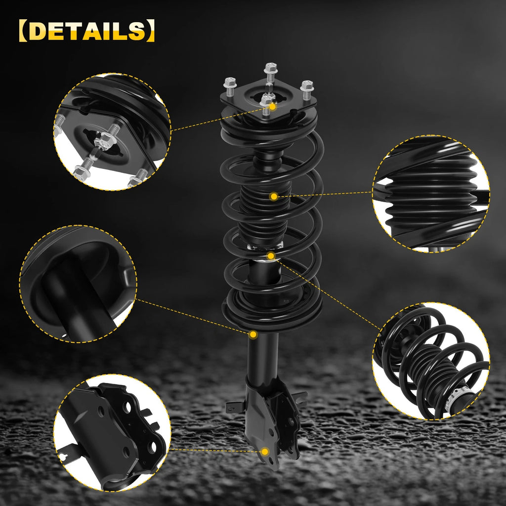 Set of 2 Front Complete Struts Coil Spring Assembly for Mazda CX-9