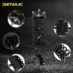 Set of 2 Front Complete Struts Coil Spring Assembly for Mazda CX-9