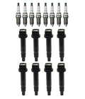 Set of 8 Ignition Coils & Iridium Spark Plugs for 5.0 V8