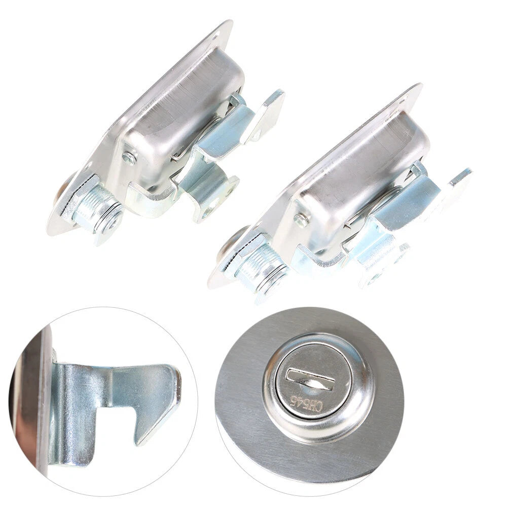 2 Trailer Paddle Door Latch Handles for RV Truck Tool Box