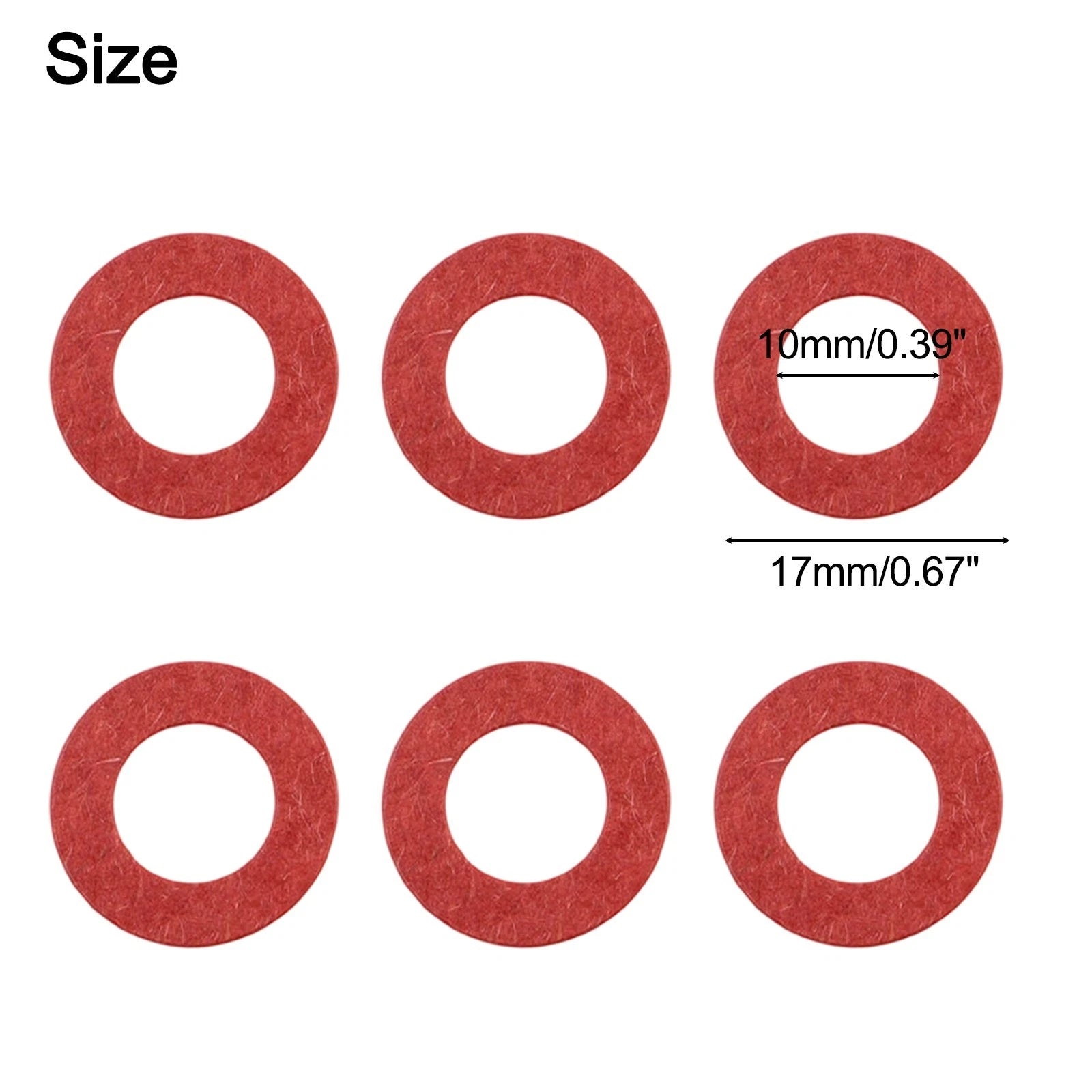 400Pcs Battery Insulator Paper Rings for Battery Protection
