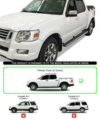 5-Inch Running Boards for Ford Explorer Sport Trac (2007-2010)