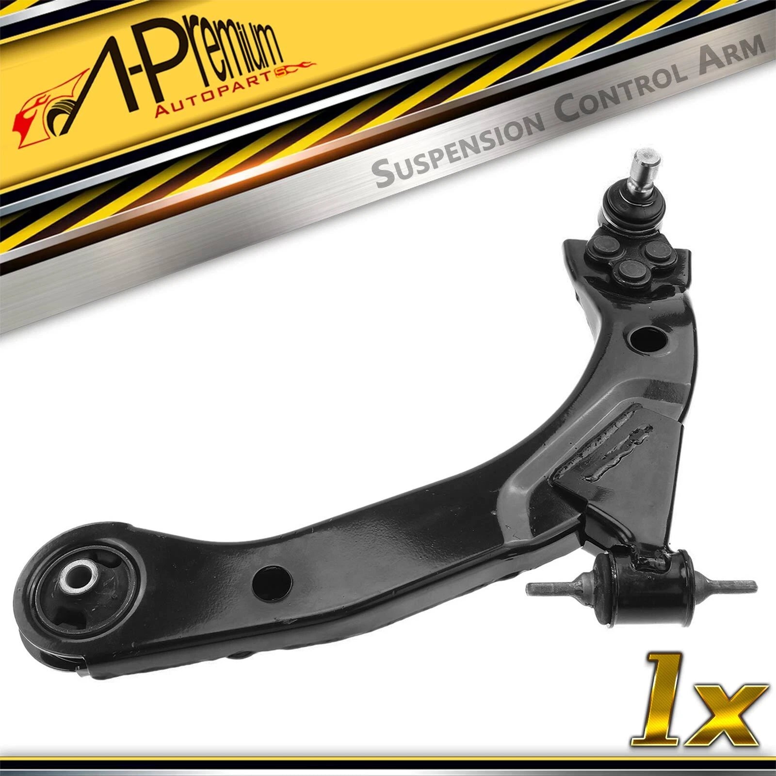 Front Left Lower Control Arm w/Ball Joint for Chevrolet Pontiac Saturn (2002–2007)