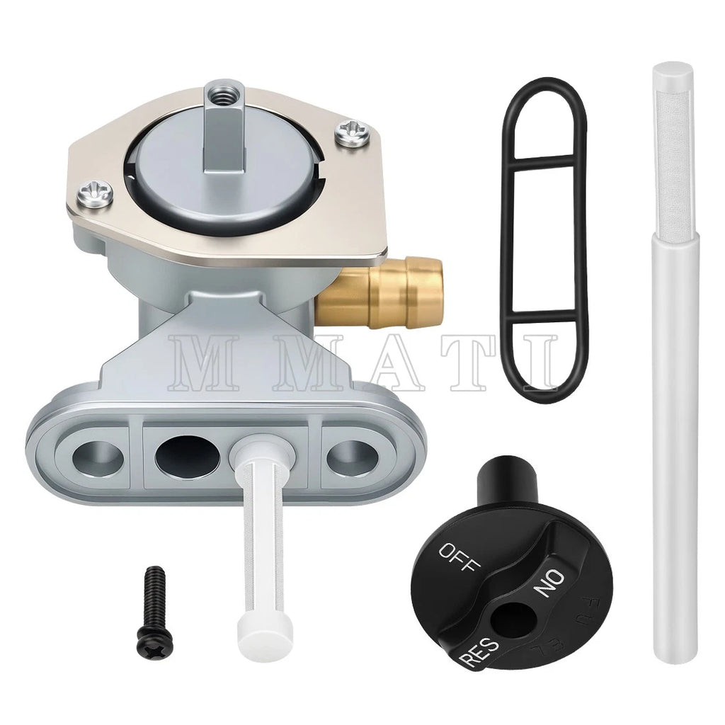 Fuel Tap Petcock + Knob for Kawasaki Ninja ZX9R ZX6R (1998–2003) 51023-1318 92077-1123
