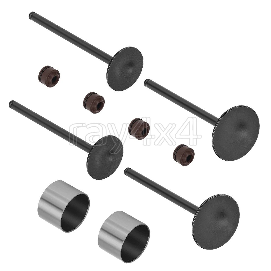 Intake Exhaust Valves Lifter Tappet Bucket Seals for Honda CRF250R CRF250X (2004–2017)