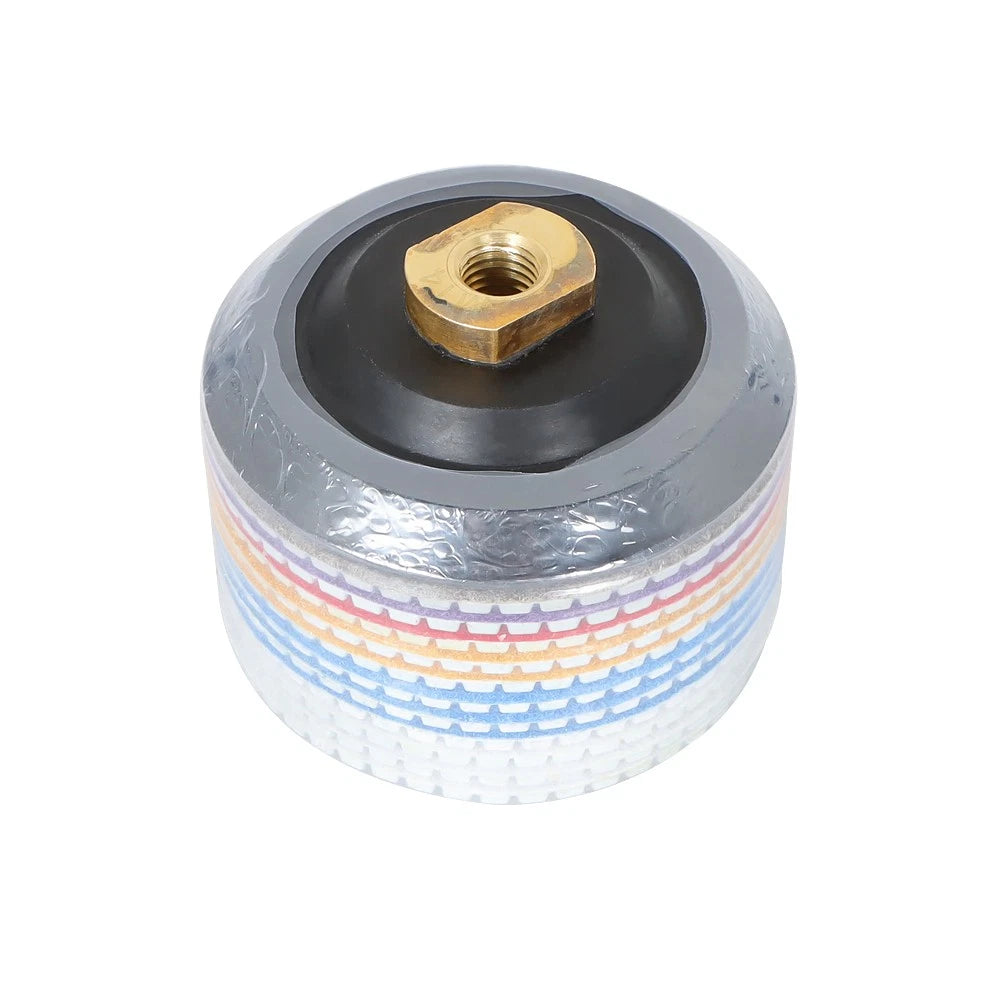 Set of 12 Diamond Polishing Pads for Granite Concrete Marble (4 Inch)