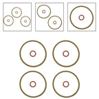 Carburetor Oil Bowl Gasket for Honda Engines