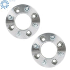 2X Wheel Spacer for Honda Recon 250 (1997–2009) 2" 4x110 Silver