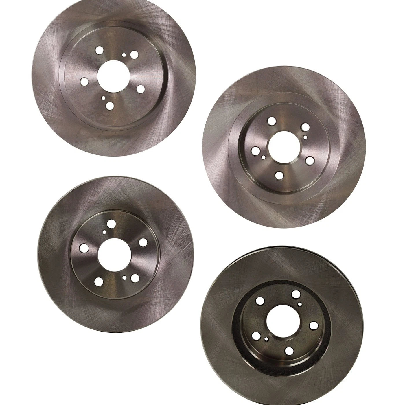 Front and Rear Disc Brake Rotors for Lexus CT200h (2011–2016)