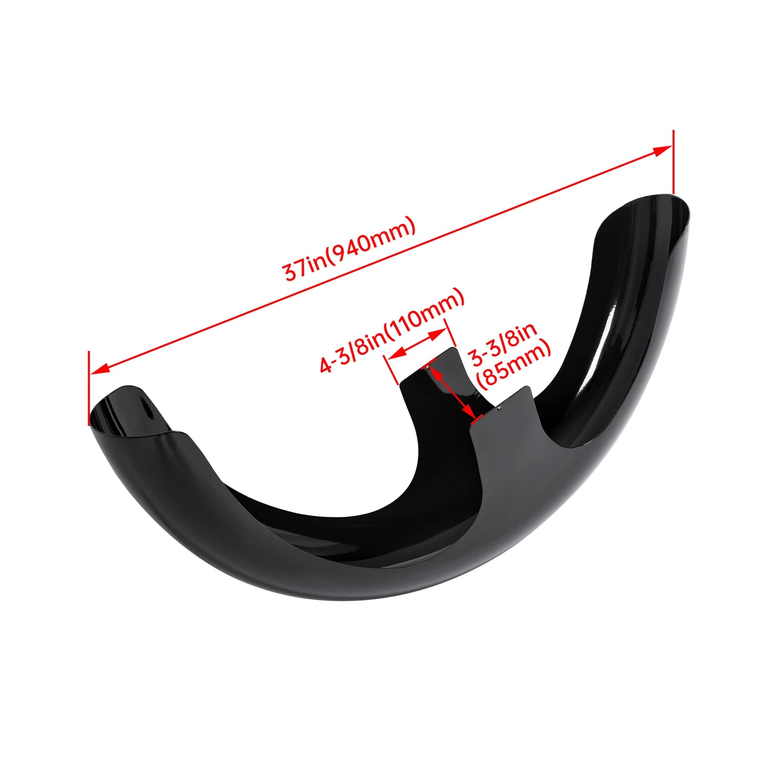 30" Wheel Wrap Front Fender for Harley Touring Road King (1997–2013)