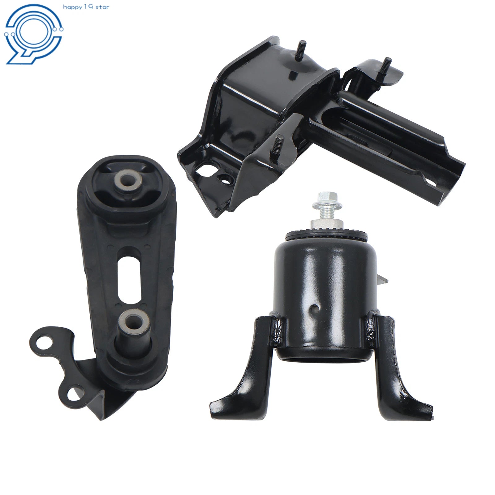 Set of 3 Engine Motor & Transmission Mounts for Mazda 2 (2011–2014)