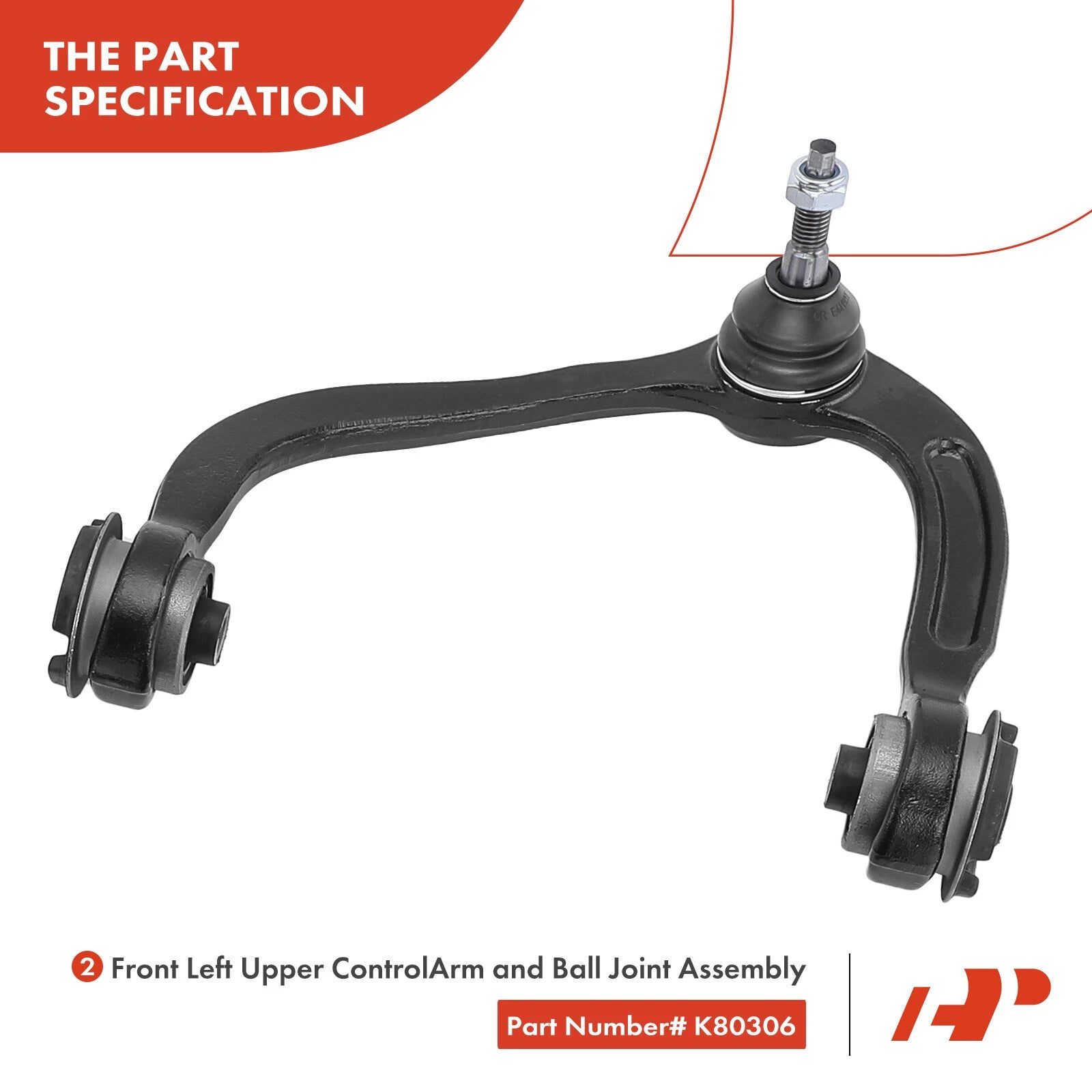 Set of 10 Front Control Arms with Ball Joints for Lincoln Ford F-150 (2004–2023)