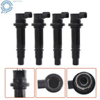 Set of 4 Ignition Coils for Yamaha YZF-R6 R6S R1 FZ1 VMAX (2000–2023)