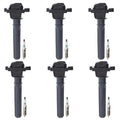 Set of 6 Ignition Coils & Iridium Spark Plugs for Chrysler Concorde, Intrepid (1998–2004)