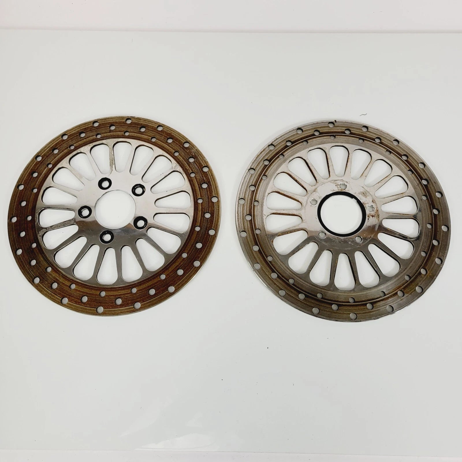 Front Rear Disc Rotors for Harley-Davidson Softail Dyna Sportster 883 1200