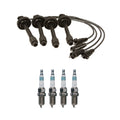 Denso Wire Set & 4 Iridium Power Spark Plugs for Chevy Toyota 1.8L