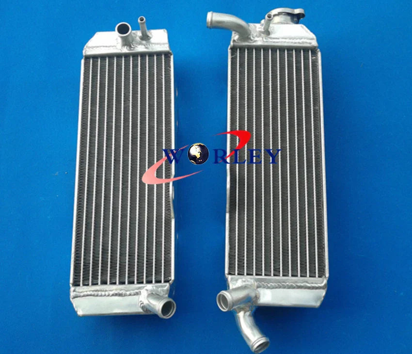 Aluminum Radiator + Blue Hose for HONDA XR650 XR650R (2000-2007)