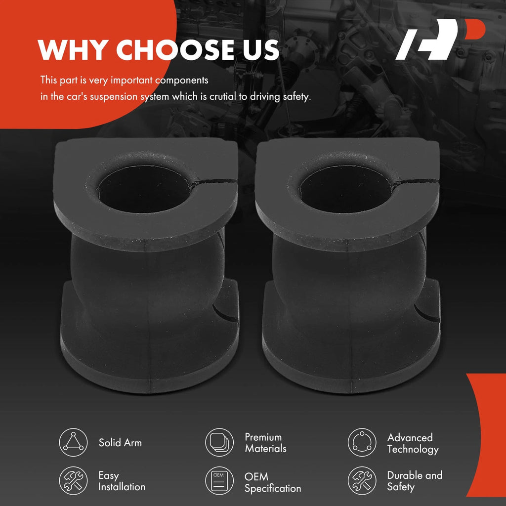 2X Rear Sway Bar Bushing Kit for Honda CR-V (2002-2004)