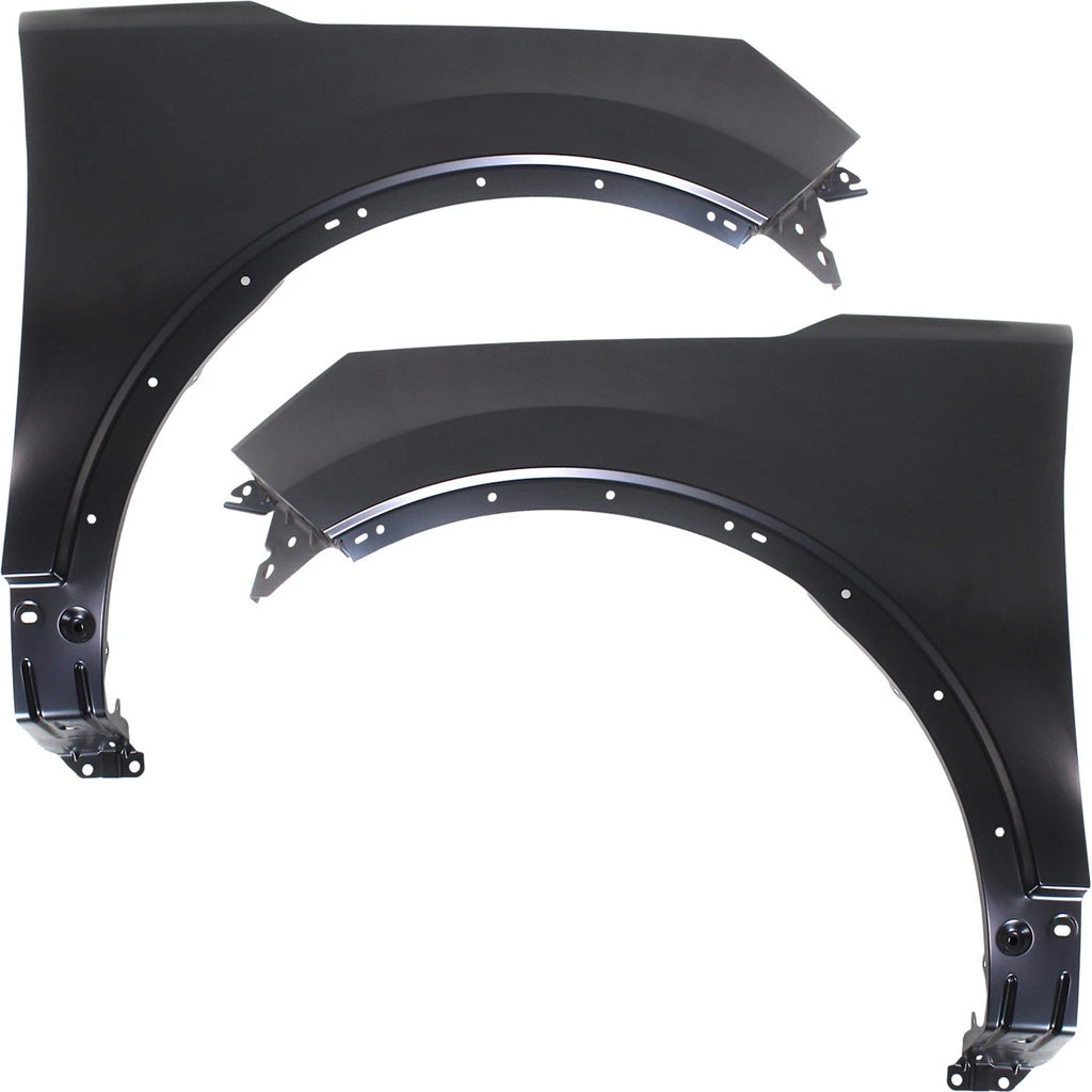 Set of 2 CAPA Fenders for Ford Explorer (2016–2019) Front Left & Right