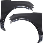 Set of 2 CAPA Fenders for Ford Explorer (2016–2019) Front Left & Right