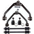 Set of 6 Front Upper Control Arms with Ball Joints for Ford Explorer (1995–2005)