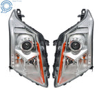 Halogen Projector Headlights Pair for Cadillac SRX (2010–2016)