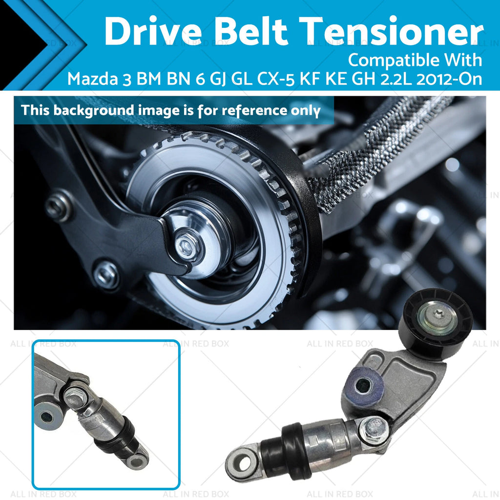 Drive Belt Tensioner for Mazda 3 (2012–2023) CX-5 (2017–2023) 2.2L