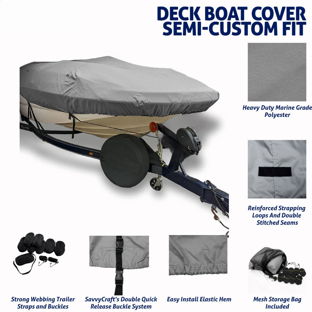Storage Cover for Hurricane SunDeck Sport 185 OB (2010–2019)