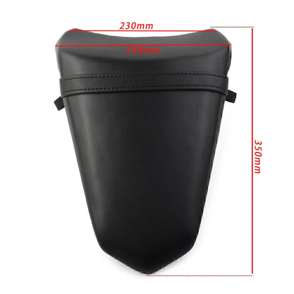 Black Rear Passenger Seat for Kawasaki Ninja 650 EX650 (2017-2019)