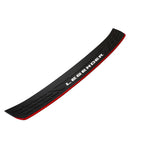 White Rear Bumper Step Door Scuff Plate for Toyota Fortuner (2015-2022)