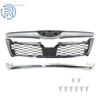 Factory Style Grille for Subaru Forester (2014-2018) Honeycomb Chrome