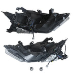 Black LED DRL Projector Headlights for Nissan Maxima