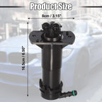 2X Headlight Washer Nozzle Sprayer Jet for Audi Q7 (2007–2015)