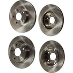 Front and Rear Disc Brake Rotors for Honda Civic Sedan (2016)
