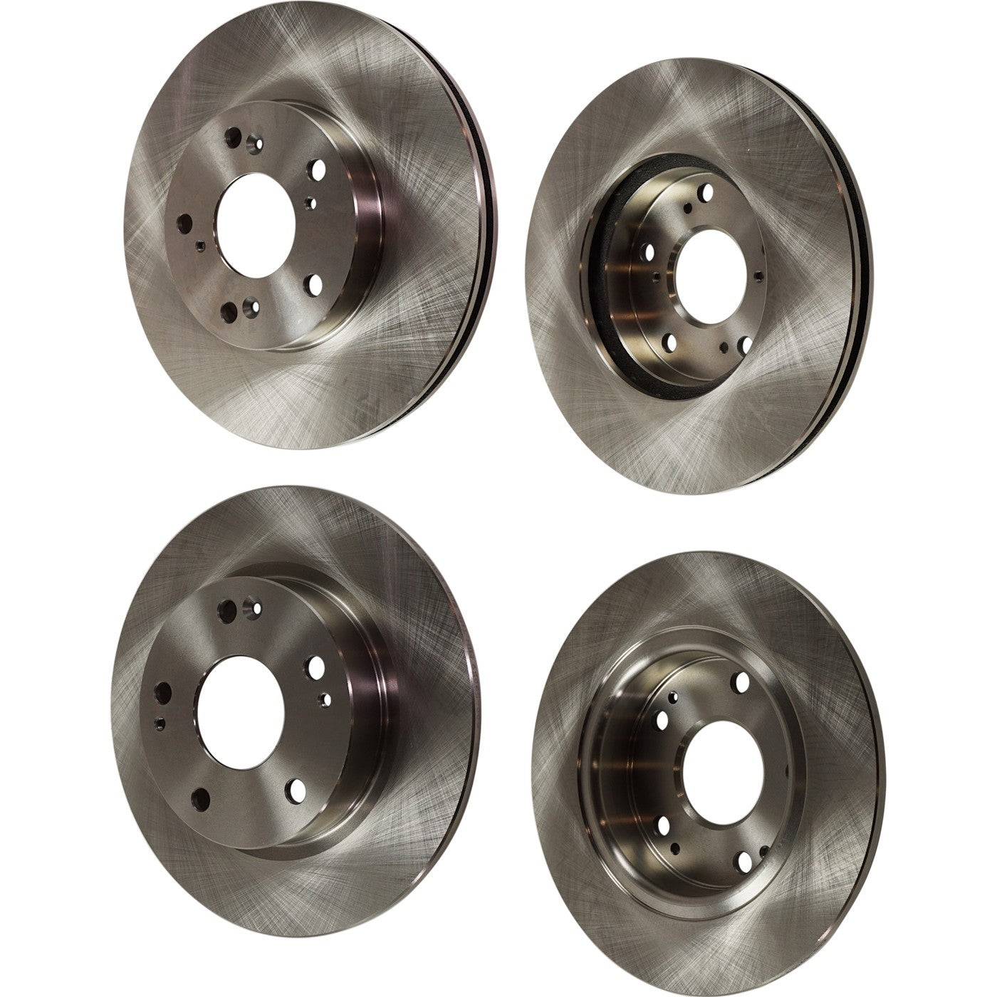 Front and Rear Disc Brake Rotors for Honda Civic Sedan (2016)