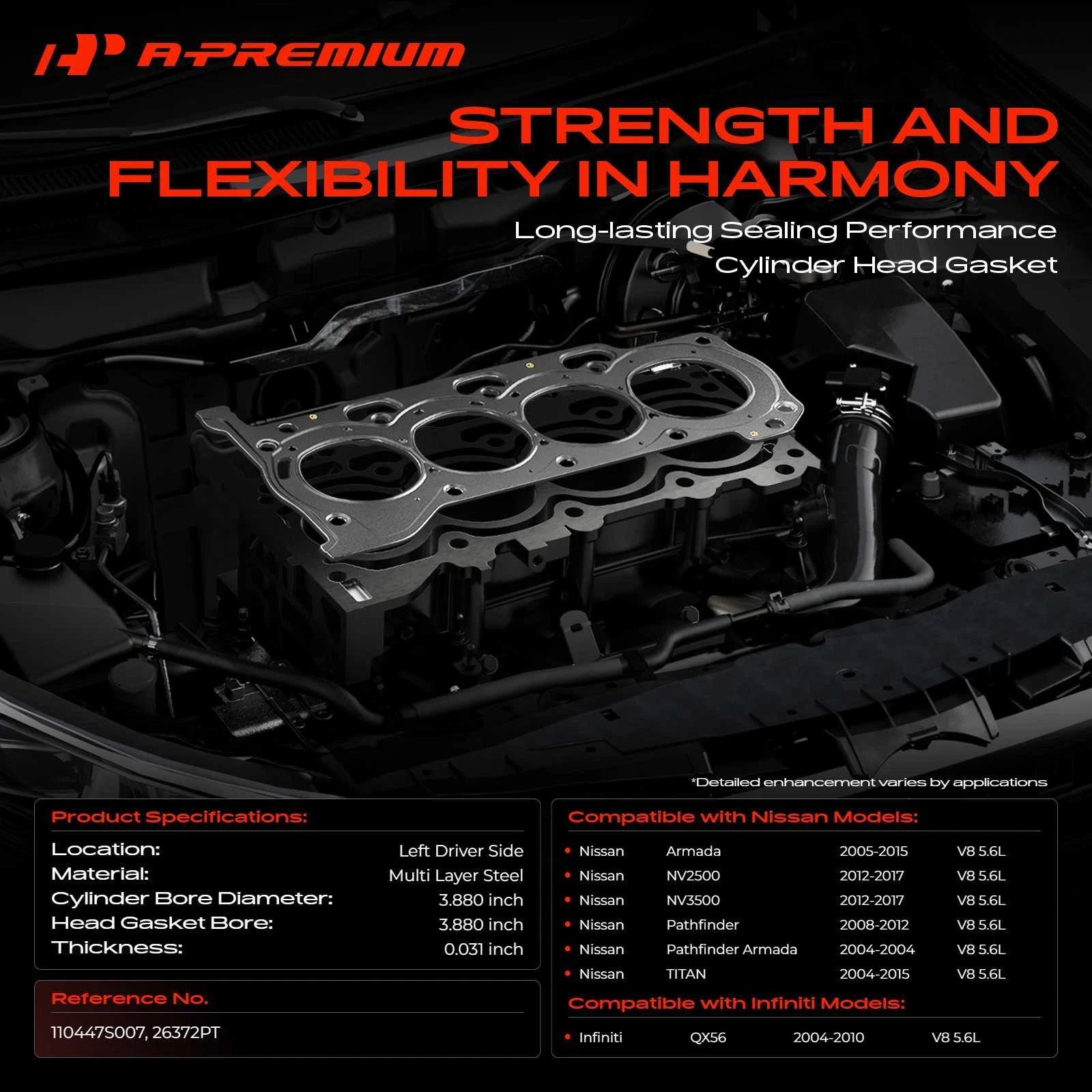 Cylinder Head Gasket for Nissan Pathfinder (2008-2012)