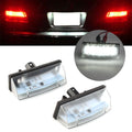 2X LED License Plate Light for Toyota CHR Prius RAV4 (2013–2018)
