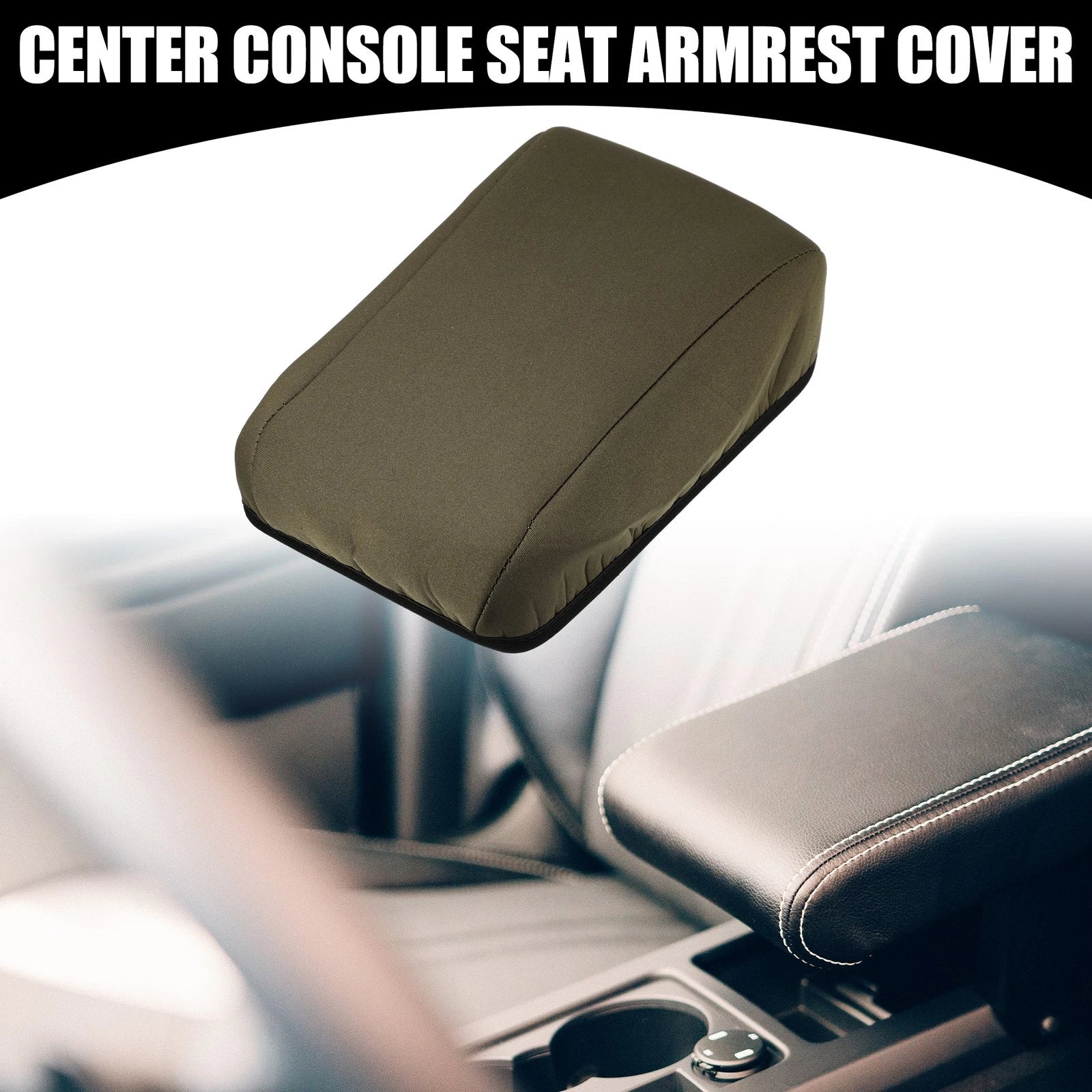 Center Console Armrest Cover for Toyota Corolla (2013–2023) Deep Brown