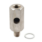 1/8" NPT Oil Pressure Sensor Tee Adapter for Turbo Supply Feed Line Gauge
