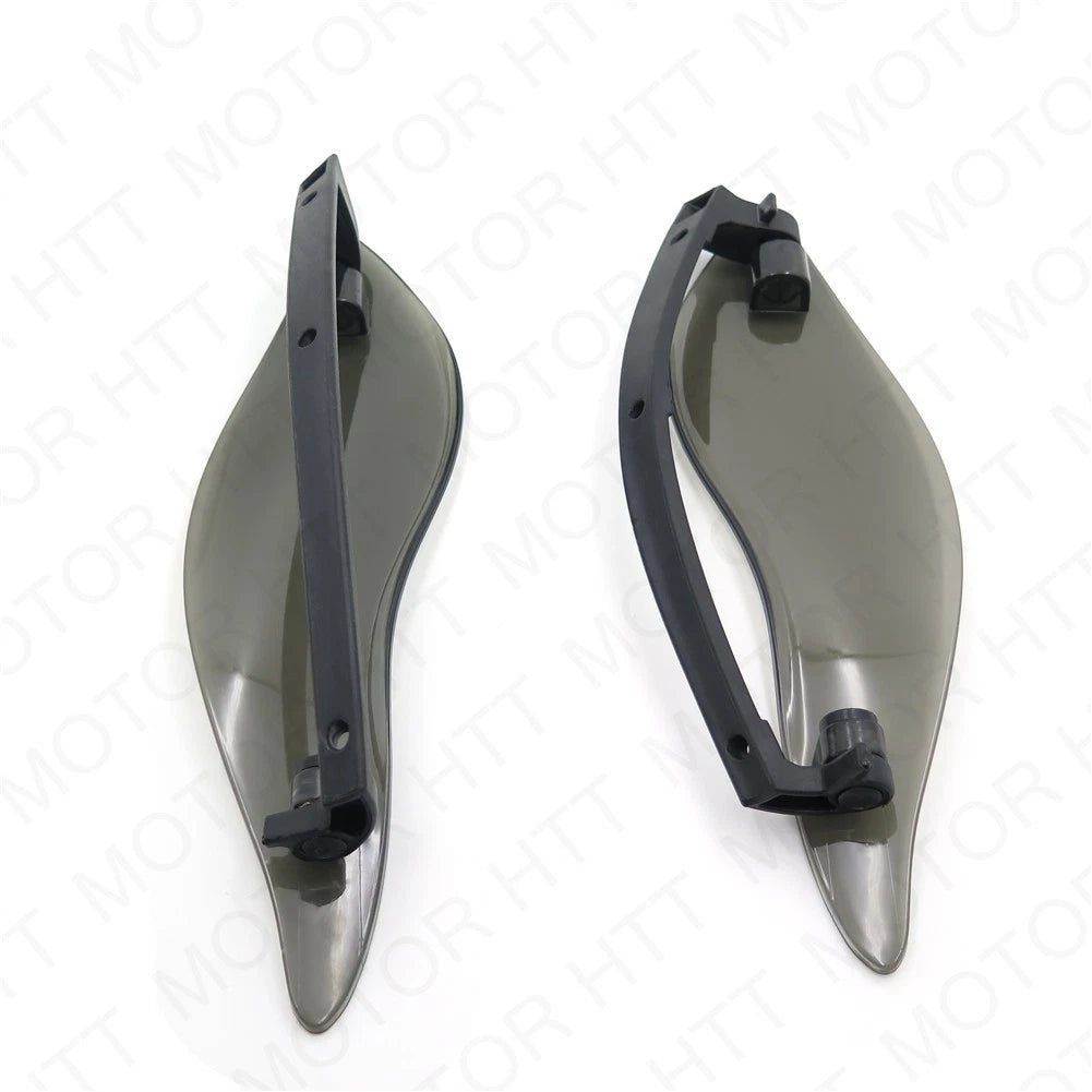 Smoke Upper Outer Fairing Side Wings Air Deflectors for Harley Touring (2014–2017)