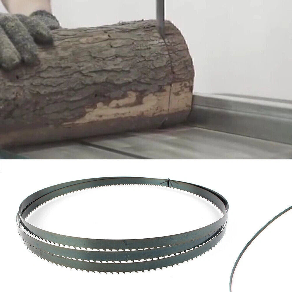 Carbon Steel Band Saw Blade for Wood Cutting (2490mm x 16mm x 0.6mm x 4TPI)