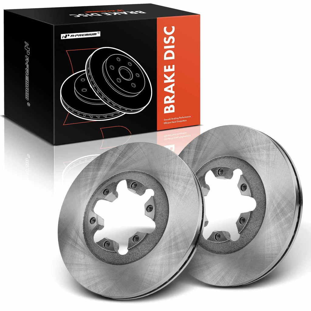 Front Disc Brake Rotors for Chevrolet Colorado GMC Canyon (2004–2008)