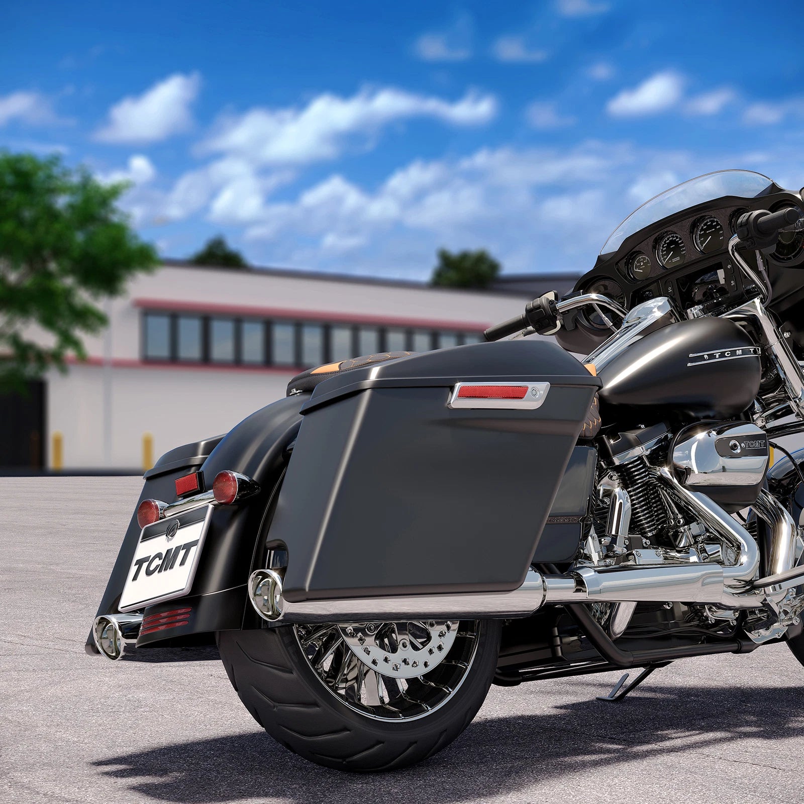5" Stretched Saddlebag for Harley Touring Electra Glide (2014–2024)