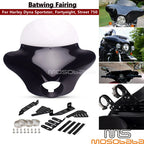 Windshield & Batwing Fairing for Harley Sportster 48 XL1200X 883 Dyna (2010-2023)